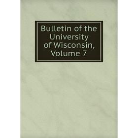 

Книга Bulletin of the University of Wisconsin, Volume 7