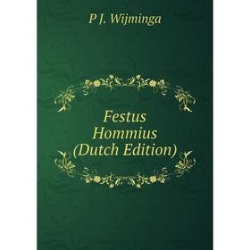 

Книга Festus Hommius (Dutch Edition)