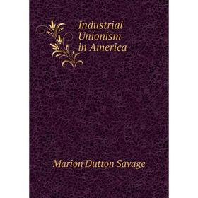 

Книга Industrial Unionism in America