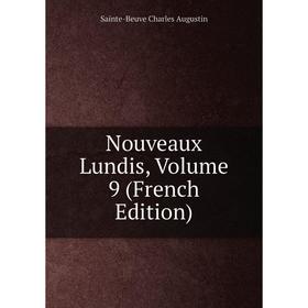 

Книга Nouveaux lundis, Volume 9