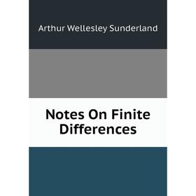 

Книга Notes On Finite Differences