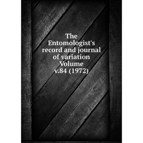 

Книга The Entomologist's record and journal of variation Volume v.84 (1972)