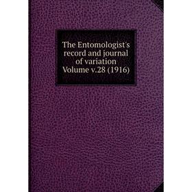 

Книга The Entomologist's record and journal of variation Volume v.28 (1916)