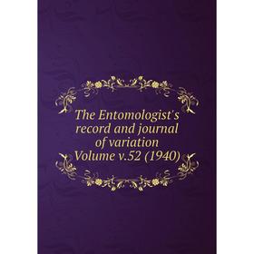 

Книга The Entomologist's record and journal of variation Volume v.52 (1940)