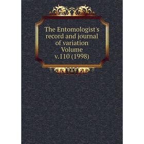 

Книга The Entomologist's record and journal of variation Volume v.110 (1998)
