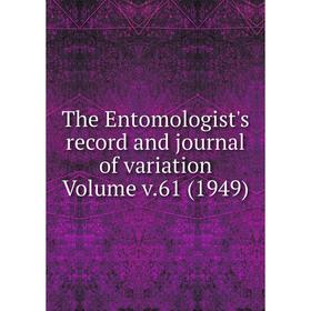 

Книга The Entomologist's record and journal of variation Volume v.61 (1949)