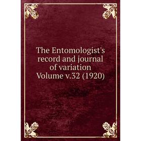 

Книга The Entomologist's record and journal of variation Volume v.32 (1920)