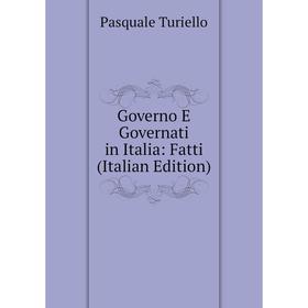 

Книга Governo E Governati in Italia: Fatti (Italian Edition)