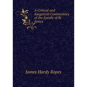

Книга A Critical and Exegetical Commentary of the Epistle of St James