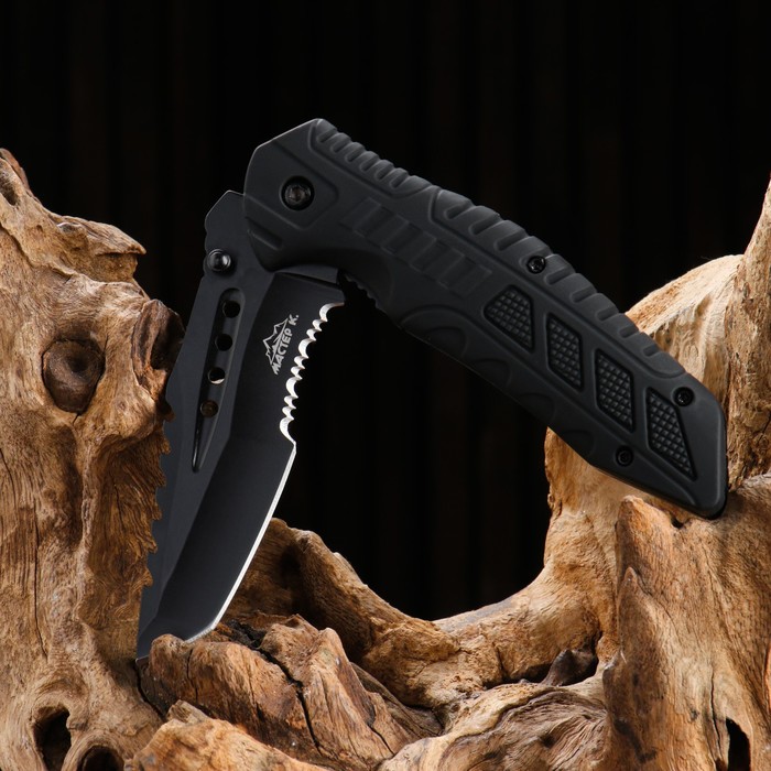 фото Нож складной "акула" 21см, клинок 90мм/2,6мм мастер к