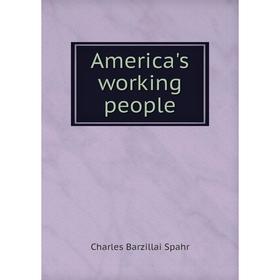 

Книга America's working people