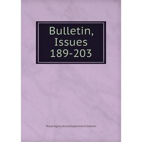 

Книга Bulletin, Issues 189-203
