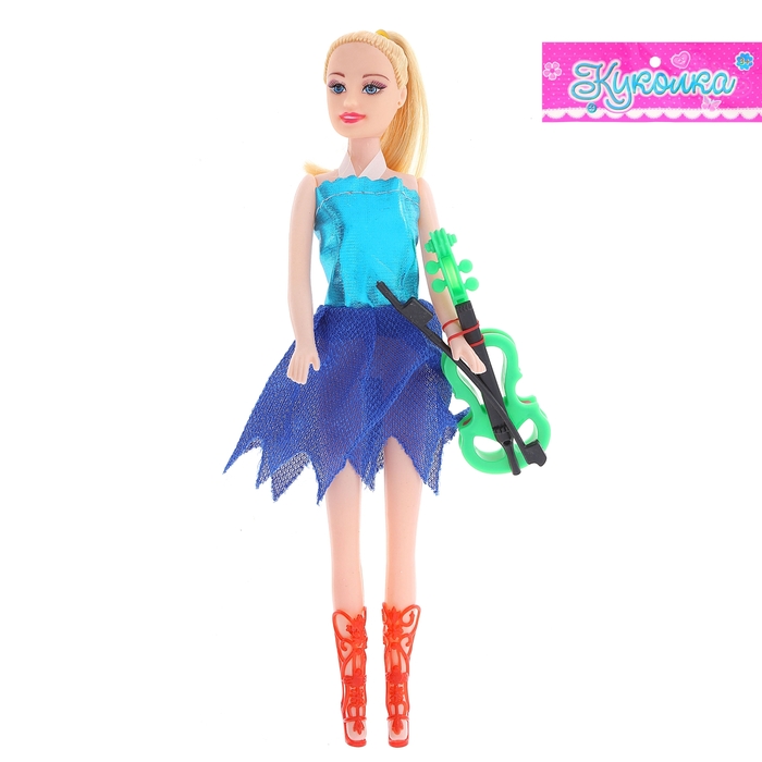 Кукла "Скрипачка" с аксессуарами, МИКС