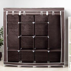 Шкаф для одежды, 164×42×165 см, цвет коричневый от Сима-ленд