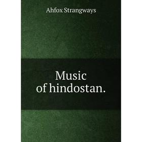 

Книга Music of hindostan