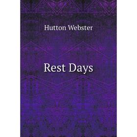 

Книга Rest Days