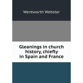 

Книга Gleanings in church history, chiefly in Spain and France
