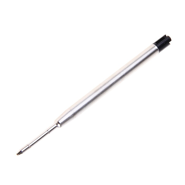 Стержень шариковый 0,5 мм, для авторучек, металлический для автоматических ручек, 99 мм, чернила чёрные