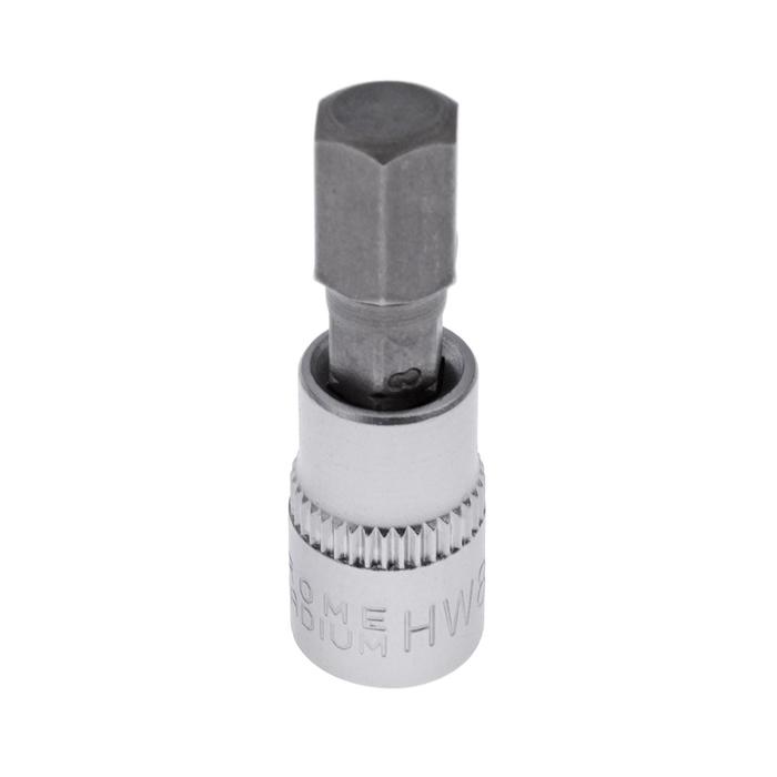 

Головка торцевая AV Steel AV-505008, с вставкой HEX, 1/4", H8