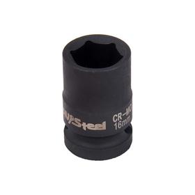 

Головка ударная AV Steel AV-720016, 1/2", шестигранная, 16 мм