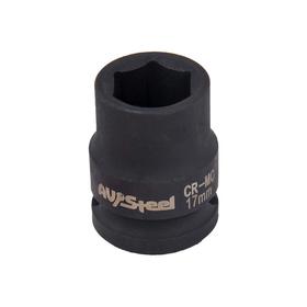 

Головка ударная AV Steel AV-720017, 1/2", шестигранная, 17 мм