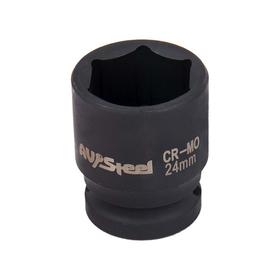 

Головка ударная AV Steel AV-720024, 1/2", шестигранная, 24 мм