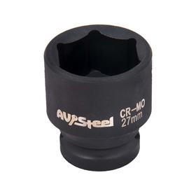 

Головка ударная AV Steel AV-720027, 1/2", шестигранная, 27 мм