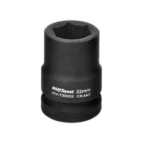 

Головка ударная AV Steel AV-730022, 3/4", шестигранная, 22 мм