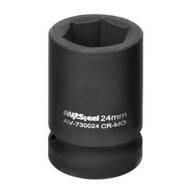 

Головка ударная AV Steel AV-730024, 3/4", шестигранная, 24 мм
