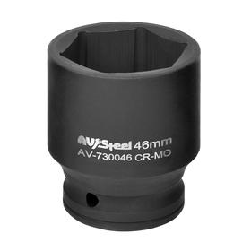 

Головка ударная AV Steel AV-730046, 3/4", шестигранная, 46 мм