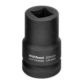 

Головка ударная AV Steel AV-742520, 1", четырехгранная-футорка, 20 мм