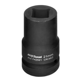 

Головка ударная AV Steel AV-742521, 1", четырехгранная-футорка, 21 мм