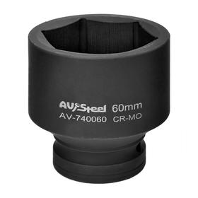 

Головка ударная AV Steel AV-740060, 1", шестигранная, 60 мм