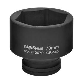 

Головка ударная AV Steel AV-740070, 1", шестигранная, 70 мм