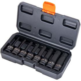 

Набор головок AV Steel AV-727408, ударные, 1/2" RIB, MP6-MP14, 8 предметов