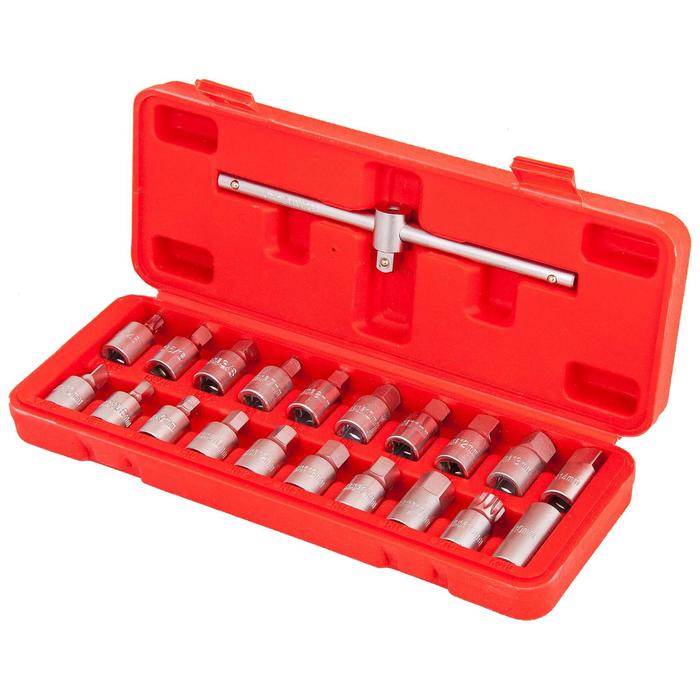 Набор головок AV Steel AV-920028 для масляных пробок 21 предмет 2145₽