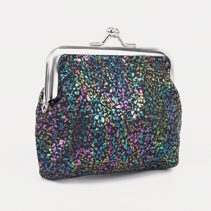 

Кошелёк на фермуаре, цвет синий