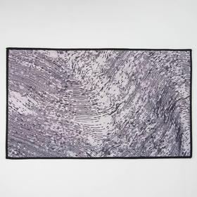 

Коврик для ванной Доляна «Отпечаток», 50×80 см