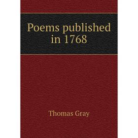

Книга Poems published in 1768