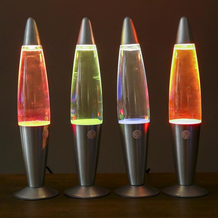 Лава-лампа "Красные капли", h=41см