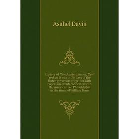 

Книга History of New Amsterdam