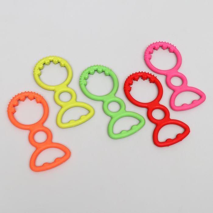 Игрушка жевательная "Тренажер настойчивости", TPR, 18 см, микс цветов