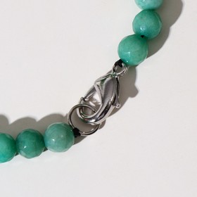 

Бусы шар №6 "Амазонит" гранёный, 48см