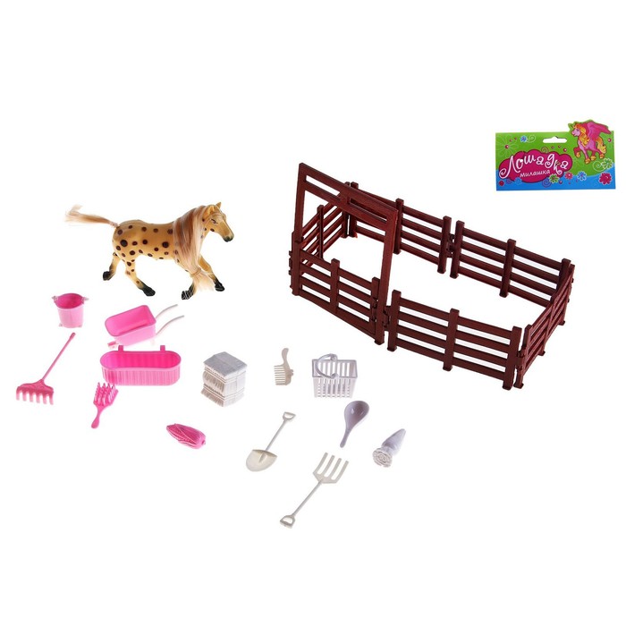 Лошадь с аксессуарами, МИКС