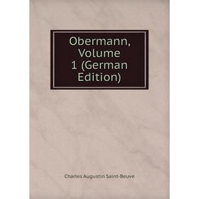 

Книга Obermann, Volume 1