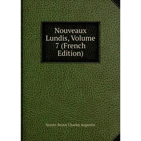 

Книга Nouveaux lundis, Volume 7