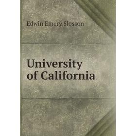 

Книга University of California