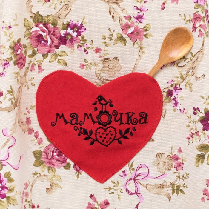 Фартук с вышивкой "Мамочка"