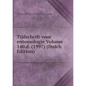 

Книга Tijdschrift voor entomologie Volume 140.d. (1997) (Dutch Edition)