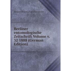 

Книга Berliner entomologische Zeitschrift Volume v. 32 1888 (German Edition)